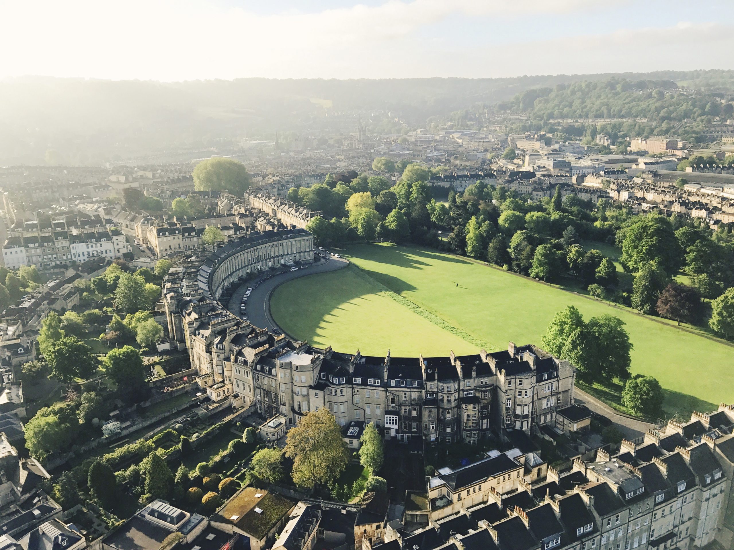 Bath Georgian architecture and Royal Crescent