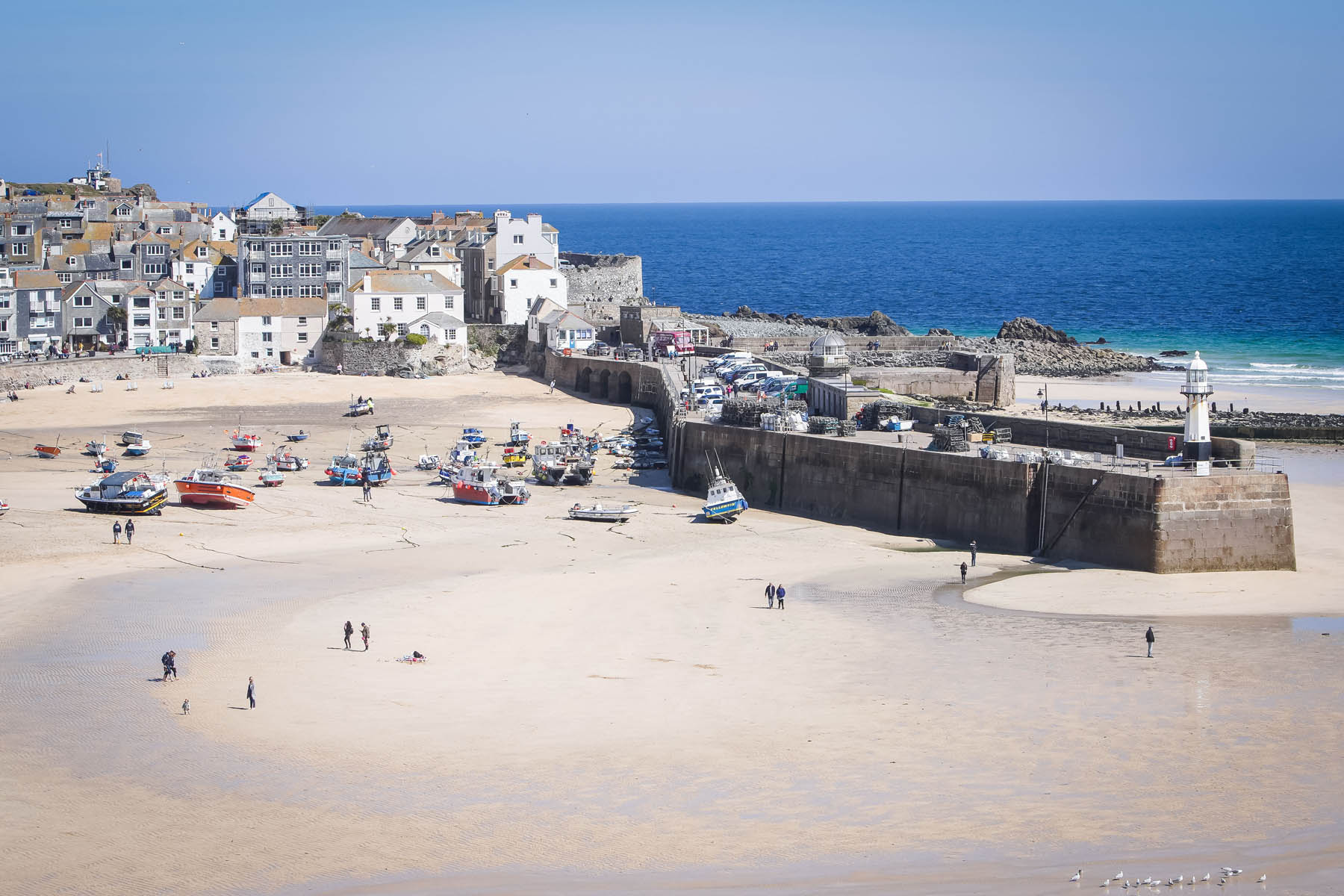 Charlestown harbour, Cornwall
